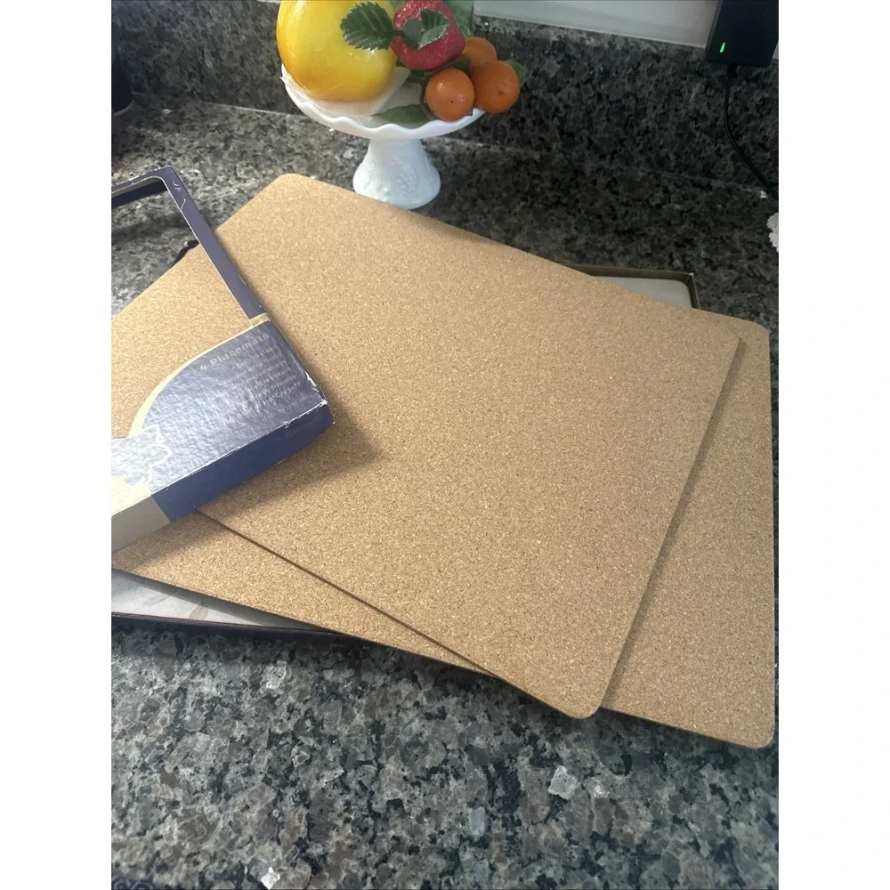 Pimpernel Cork Backed Placemats Set of 4 Floral Basket  Assorted